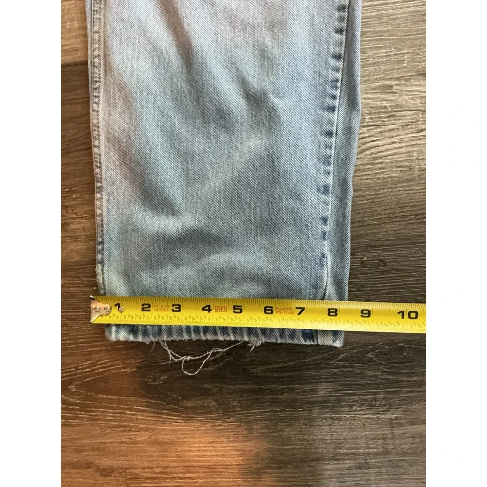 TRUE VINTAGE Levi's 560 - COMFORT FIT Loose Tapered Blue Jeans -Men Size 36 x 34